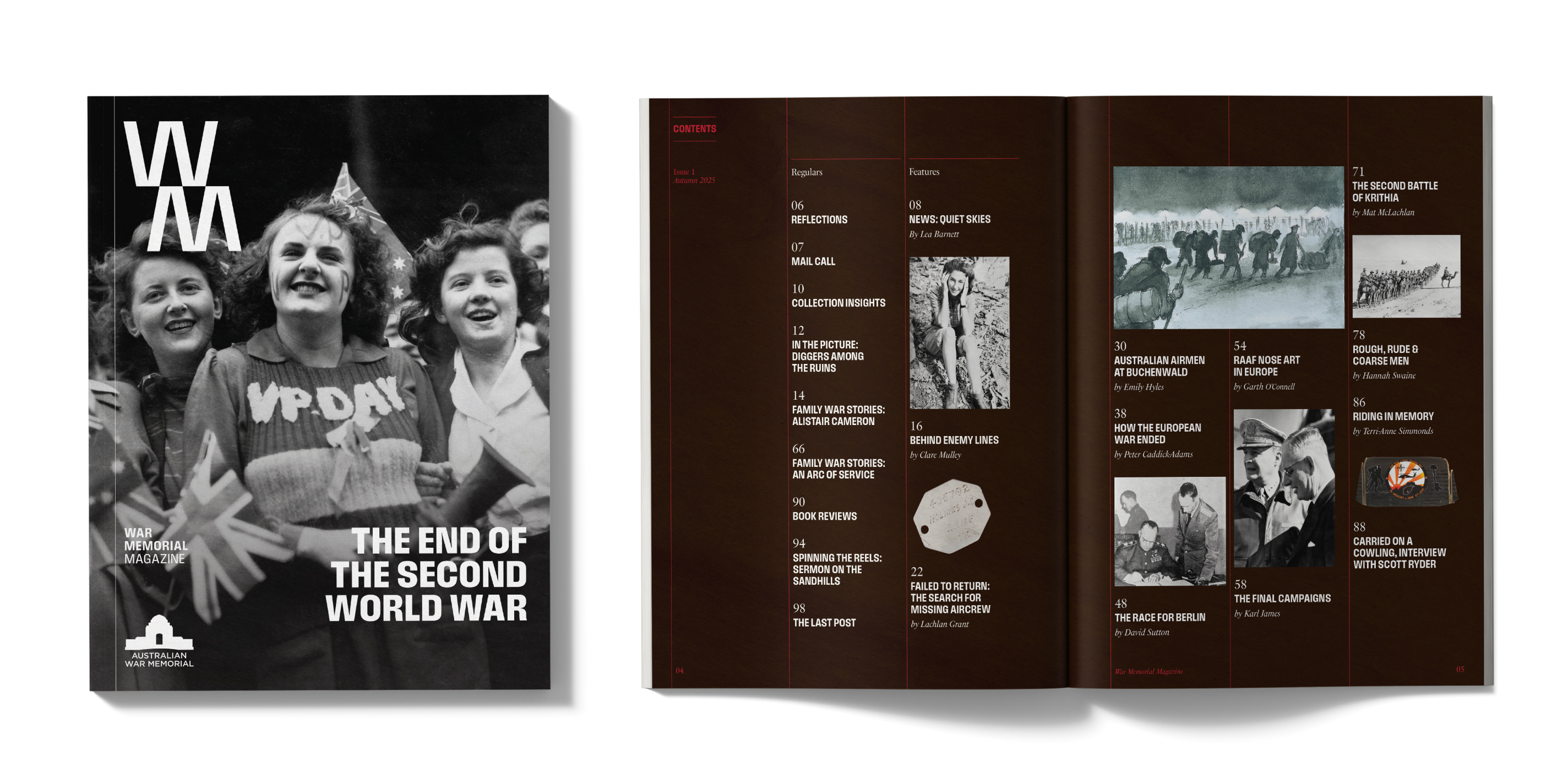  Magazine Cover and Spread