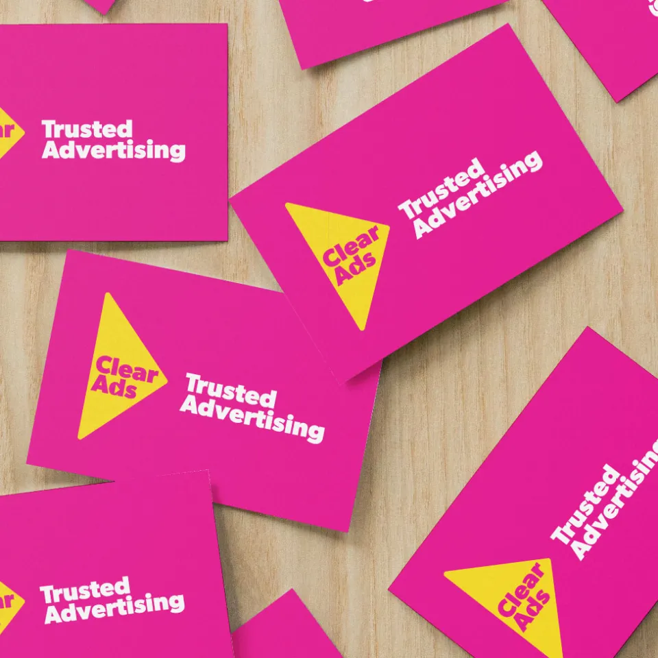 ClearAds business cards